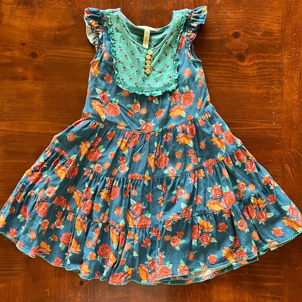 Super Sweet Matilda Jane Dress - Girls Size 6 - EUC